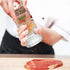 Pink Salt + Garlic + Red Pepper Small Glass Grinder - 0.22 lbs. | Himalayan Chef